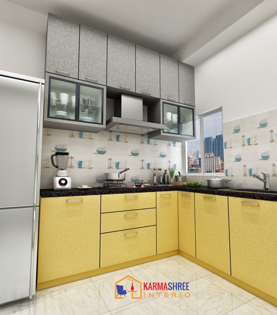 middle class simple kitchen design in low budget